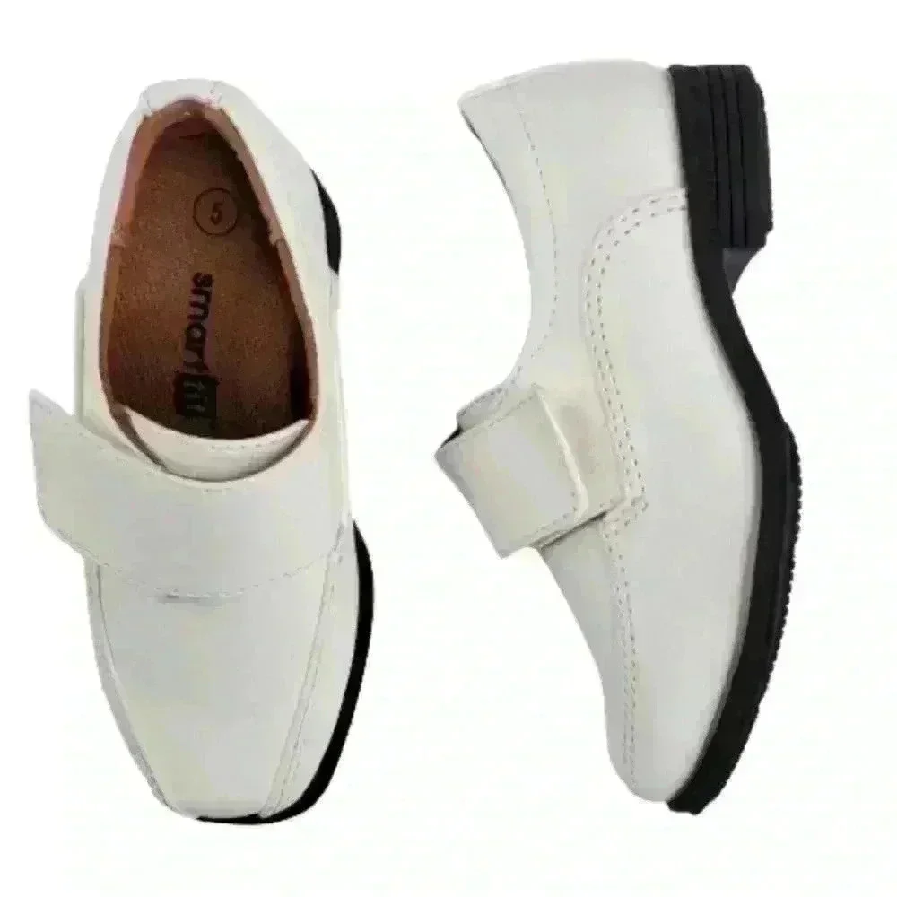 SmartFit Boys' Toddler Grant Strap Slip-On Dress Shoe Boy'